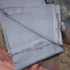 Mul Chanderi Grey Unstitched Salwar Material With Dupatta