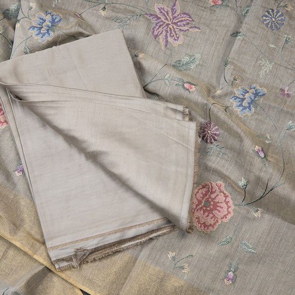 Mul Cotton Light Pista Green Unstitched Salwar Material With Dupatta