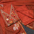 Mul Cotton Fanta Orange Unstitched Salwar Material With Dupatta