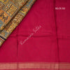 Modal Silk Multi Colour Printed Saree With Peacock Design