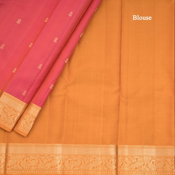 Red Kanchipuram Soft Silk Saree