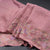 Semi Raw Silk Onion Pink Zari Checked Saree And Embroidered Border