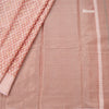 Tissue Shot Colour Embossed Saree