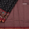 Tussar Black Printed Saree