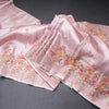 Fancy Silk Onion Pink Stylish Thread Work Saree