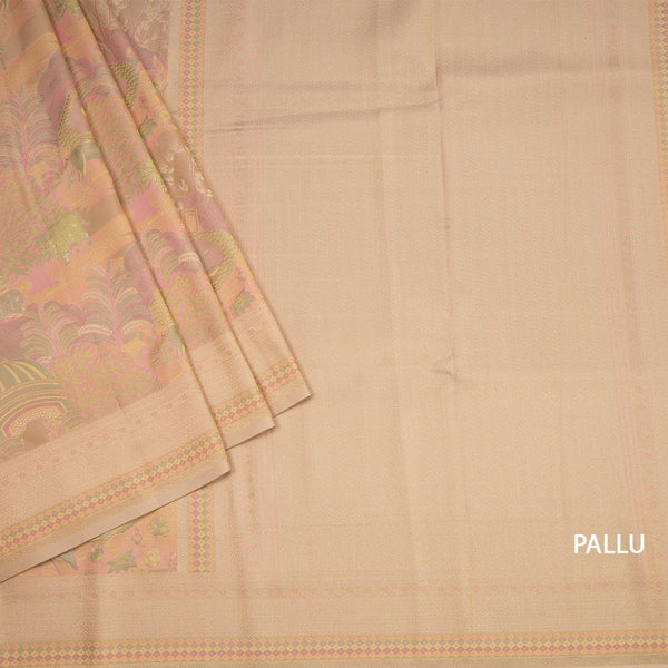 Banaras Multi Colour Thread Work Saree