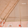 Pure Tussar Brownish Pink Saree With Zari Buttas And Printed Border