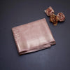 Tissue Kota Rose Gold Zari Worked Saree With Gota Work