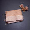 Tissue Kota Peach Zari Worked Saree With Gota Work