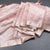 Tissue Banarasi Onion Pink Zari Stripes Saree With Floral Thread Work Blouse