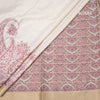 Katan Silk Cream Printed With Sequence Work Saree 02