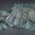 Raw Silk Sage Green Zari Stripes With Floral Printed Saree