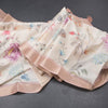 Raw Silk Cream Floral Printed Saree With Zari Border 05