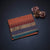 Chettinad Cotton Light Orange Saree With Small Buttas And Temple Border With Blouse
