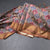 Raw Silk Multi Colour Printed Saree With Zari Border