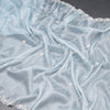 Organza Sky Blue Saree With Embellishment Work