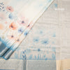 Kota Cream Floral Printed Saree With Zari Border 02