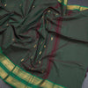 Kanchi Cotton Shot Colour Saree With Zari Buttas And Rettapet Border - Kumaran Silks