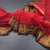 Kanchi Cotton Red Plain Saree And Zari Border