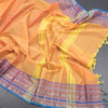 Kanchi Cotton Shot Colour Saree With Zari Buttas And Thread With Zari Border