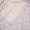 Raw Silk Multi Colour Printed Saree With Thread Border 03