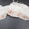 Tussar White Saree With Stone Buttas And Thread Border