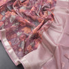 Kota Wine Floral Printed Saree And Zari Border - Kumaran Silks
