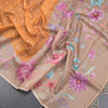 Kota Mustard Saree With Thread Buttas And Printed Border - Kumaran Silks