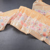 Kota Sandal Saree With Thread Buttas And Printed With Zari Border