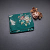Kota Forest Green Borderless Printed Saree