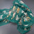 Kota Forest Green Borderless Printed Saree