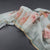Semi Linen Light Pista Green Leaf Printed Saree