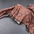 Raw Silk Cinnamon Brown Ikkat Printed Saree