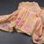 Semi Linen Creamy Yellow Floral Printed Saree