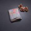 Semi Linen Light Grey Floral Printed Saree