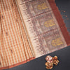 Raw Silk Multi Colour Checked Saree And Ribbon Border