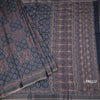 Raw Silk Grey Printed Saree