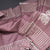 Semi Raw Silk Onion Pink Elephant Printed Saree And Stripes Border 02