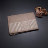 Semi Raw Silk Golden Brown Elephant Printed Saree And Stripes Border