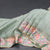 Raw Silk Pista Green Zari Stripes Saree And Thread Border