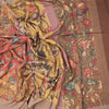 Tussar Multi Colour Kalamkari Printed Saree
