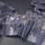 Satin Silk Grey Floral Printed Saree