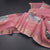 Linen Rose Pink Saree With Floral Painted Sequence Work 02