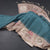 Raw Silk Peacock Blue Zari Checked Saree And Cut Work Border