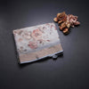 Linen Light Grey Floral Painted With Zari Work Saree