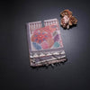 Raw Silk Multi Colour Checked Saree With Paint Work