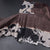 Kota Dark Brown Saree With Zari Buttas And Printed Border
