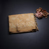 Linen Gold Saree With Painted Zari Thread Work