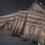 Raw Silk Grey Zig Zag Printed Saree