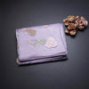Soft Tissue Lavender Thread Work Saree